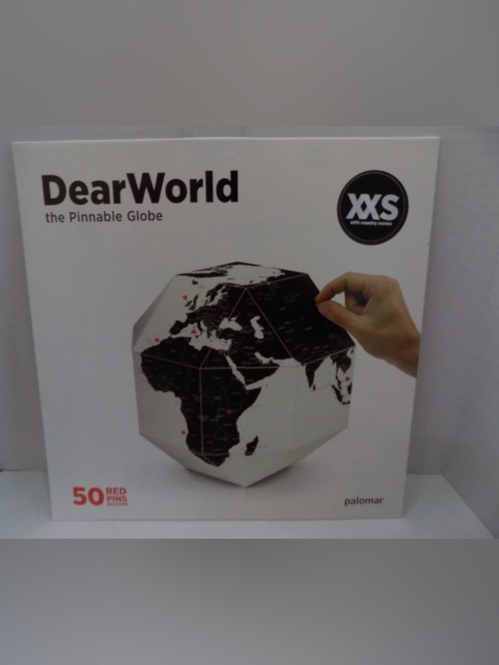 Dear World- 3D Travel Memory Pinnable Globe Map
